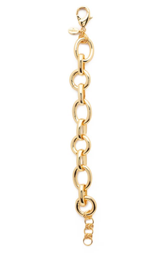 Sorrelli Jeanette Chain Bracelet In Gold