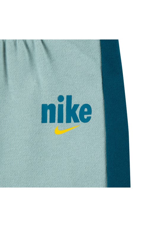 Shop Nike Fleece Pullover Sweater & Joggers Set In Mineral