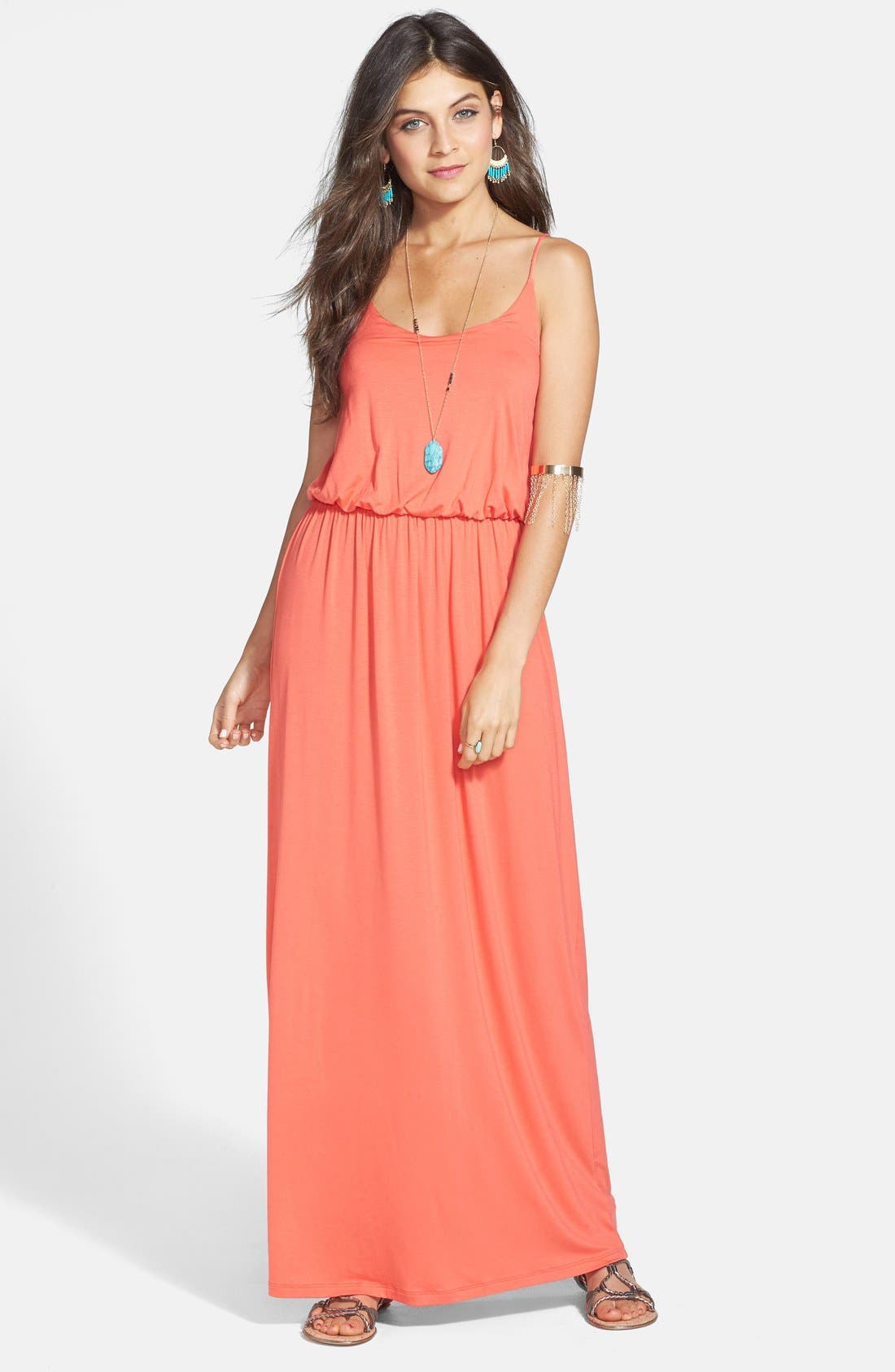 ALL IN FAVOR,
                            Knit Maxi Dress,
                            Main thumbnail 219, color,
                            952