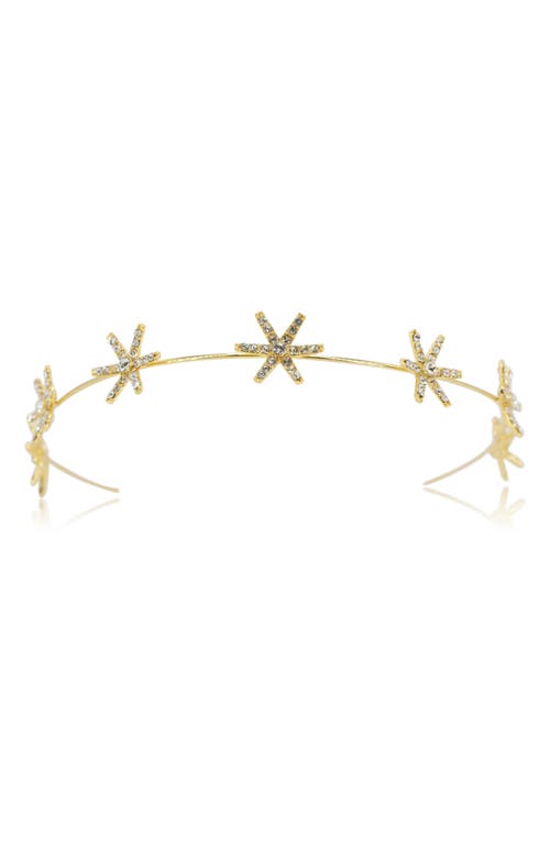 Analia Star Headband in Gold