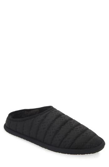 Hugo Boss Boss Scuff Slipper In Black