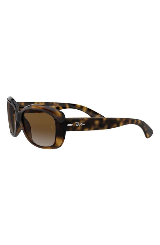Shop Ray Ban Jackie Ohh 58mm Polarized Sunglasses In Havana