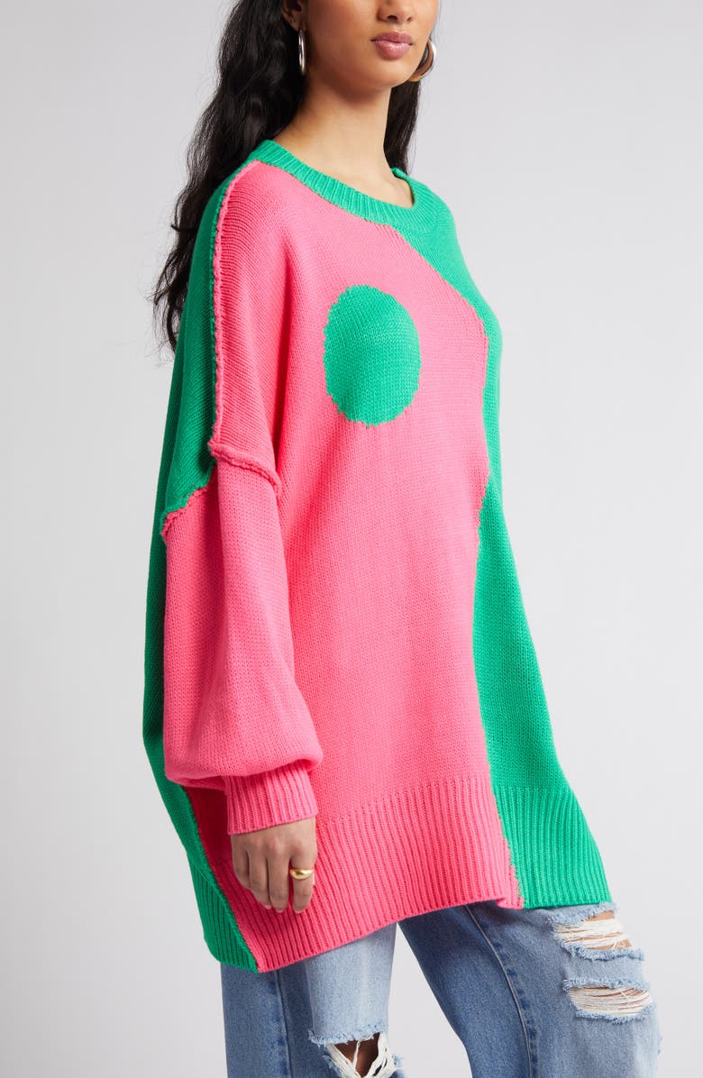 Dressed in Lala Yin & Yang Oversize Sweater Nordstrom