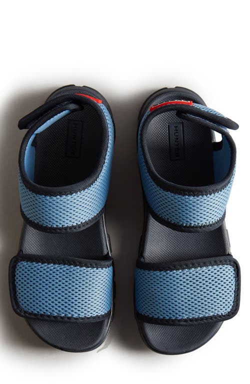 Shop Hunter Kids' Mesh Sport Sandal In Stornoway Blue/navy