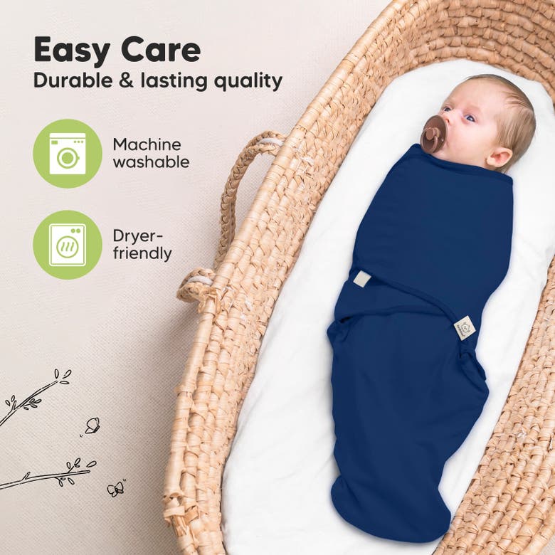 Keababies 3-pack Soothe Swaddle Wraps In Frost