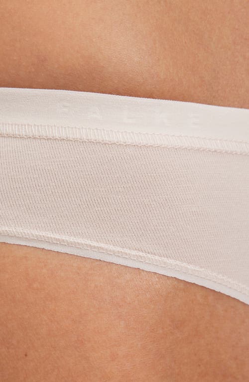 Falke Daily Climate Cotton Blend Bikini Briefs In Oatmeal