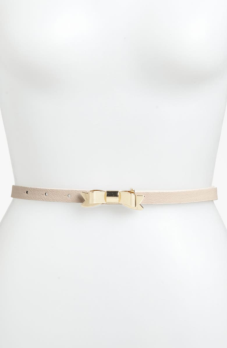 Lulu Goldtone Bow Belt | Nordstrom