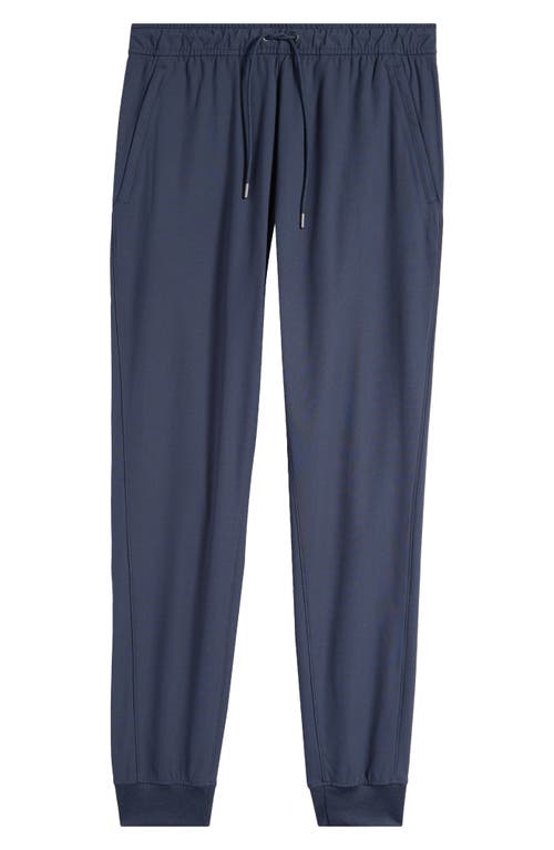 Reigning Champ Stretch Warp Knit Coach's Slim Joggers In Navy