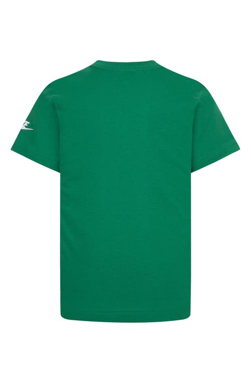 Shop Nike Kids' Club Logo Graphic T-shirt In Malachite