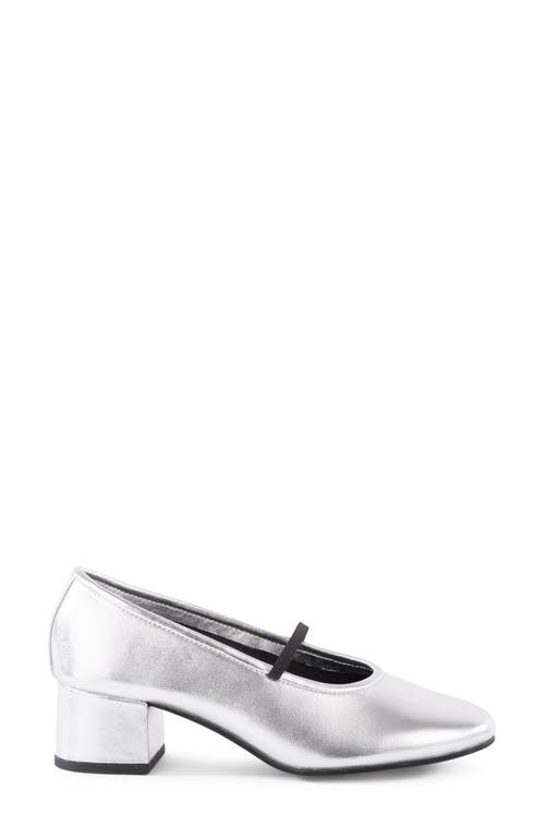 Shop Seychelles Dusk To Dawn Mary Jane Pump In Silver