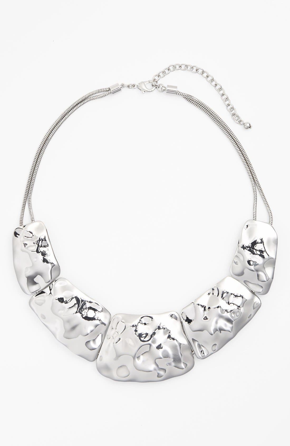 Nordstrom 'Gold Water' Hammered Collar Necklace Nordstrom
