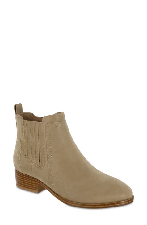 Taupe Laurel Flat Ankle Boots - TK Maxx UK