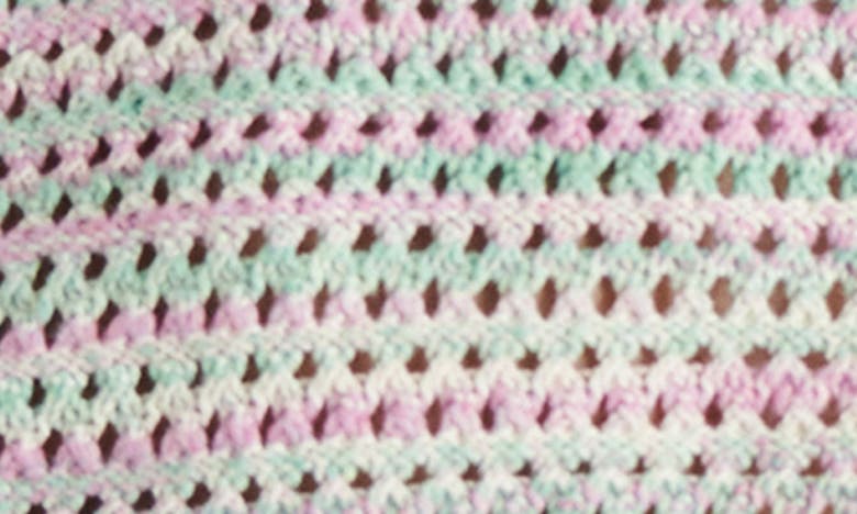 Shop Steve Madden Delicia Open Stitch Sweater In Multi