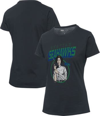 Black seahawks t shirt hot sale