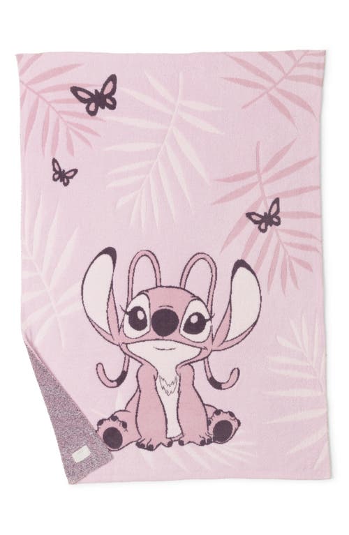 Shop Barefoot Dreams X Disney Cozychic® Baby Blanket In Angel Pink Multi