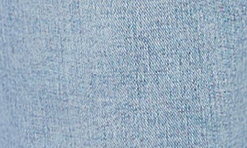 Hint Of Blu Torn Ripped Mighty Wide Leg Jeans In Blue
