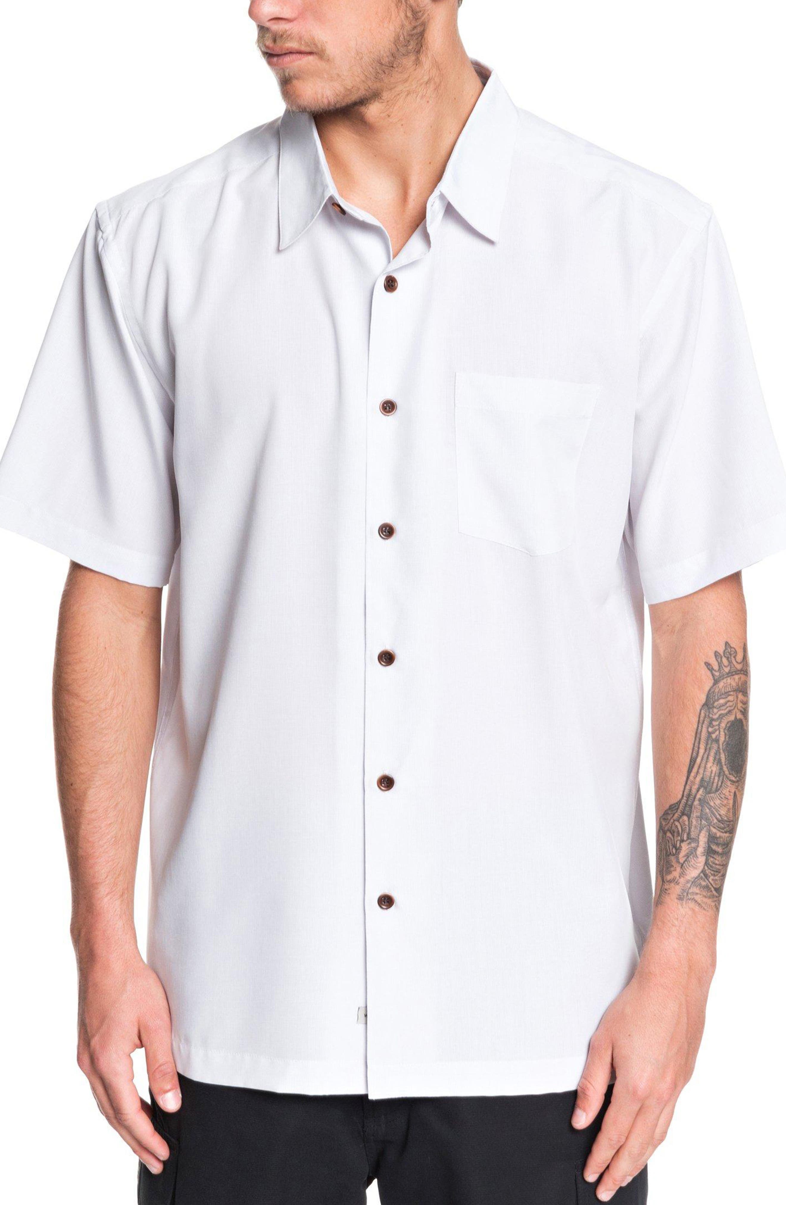 Quiksilver Waterman Collection Cane Island Regular Fit Camp Shirt