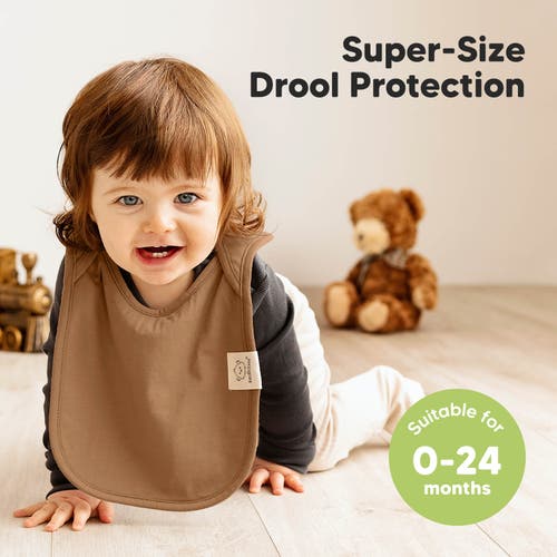 KEABABIES KEABABIES 8-PACK HALLO DROOL BIBS 