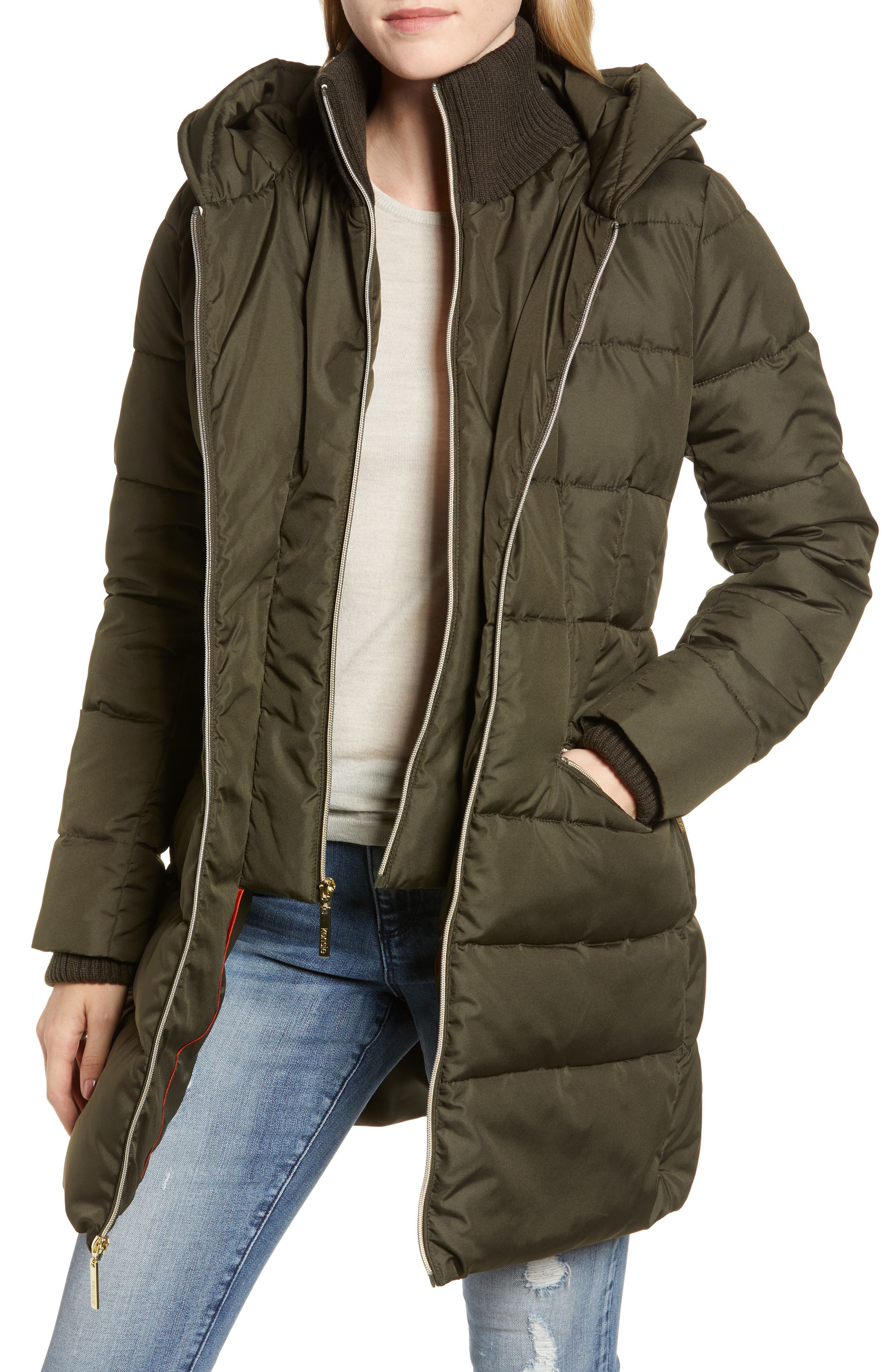 kensie puffer coat