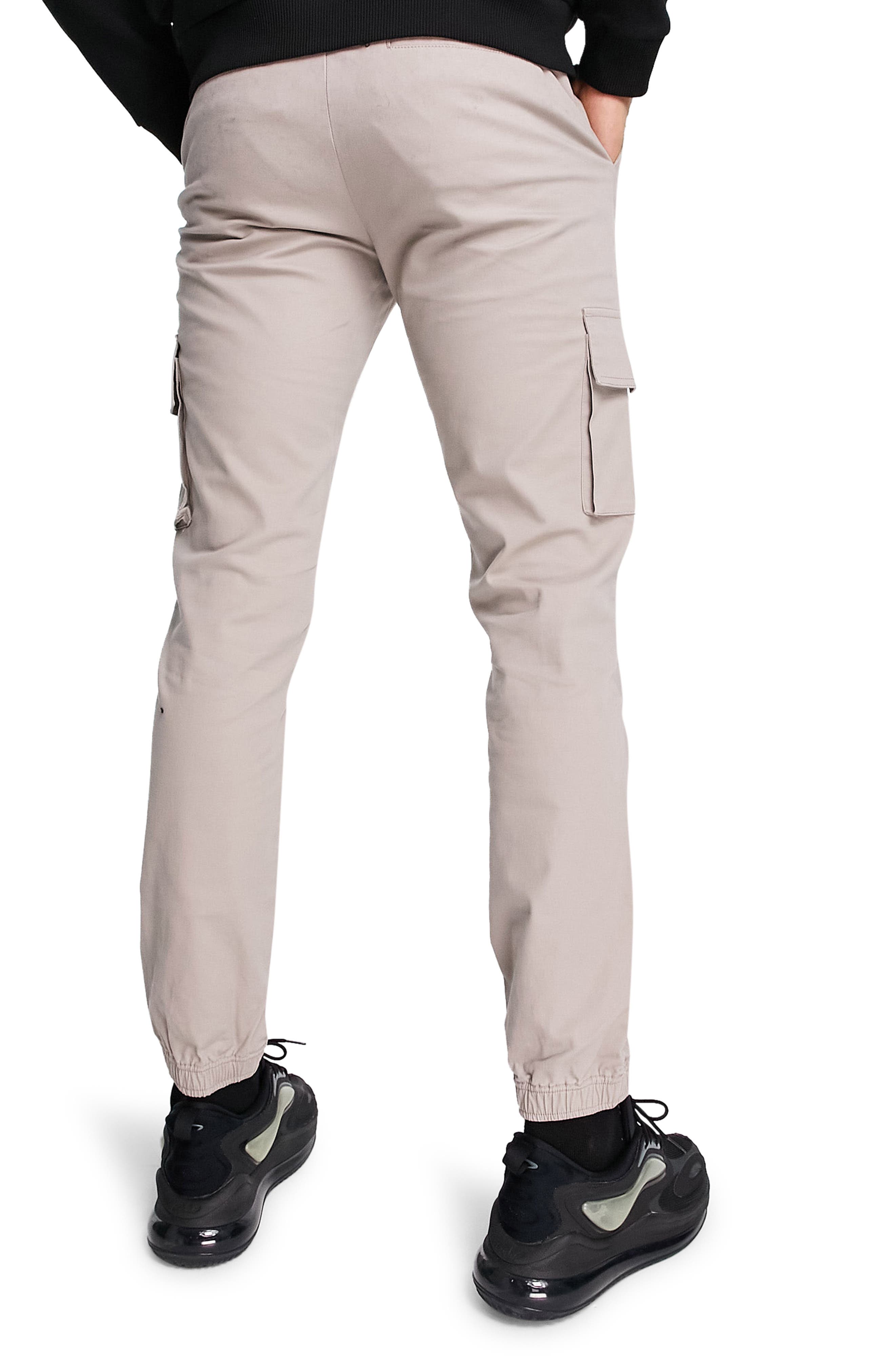 slim fit combat trousers