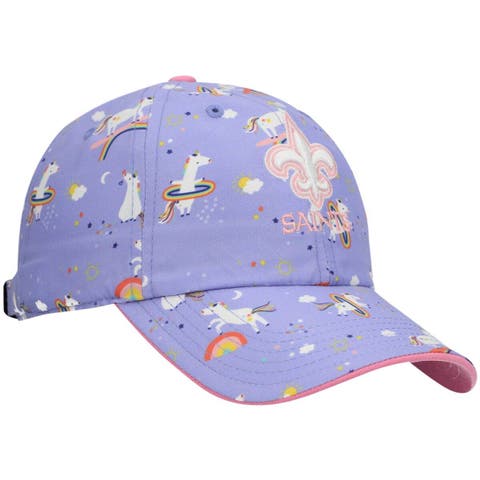 '47 New York Mets Women's Purple Cosmic Clean Up Adjustable Hat