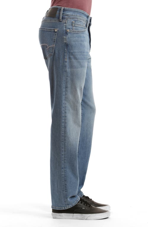 Shop Mavi Jeans Zach Straight Leg Jeans In Light Brushed Williamsburg