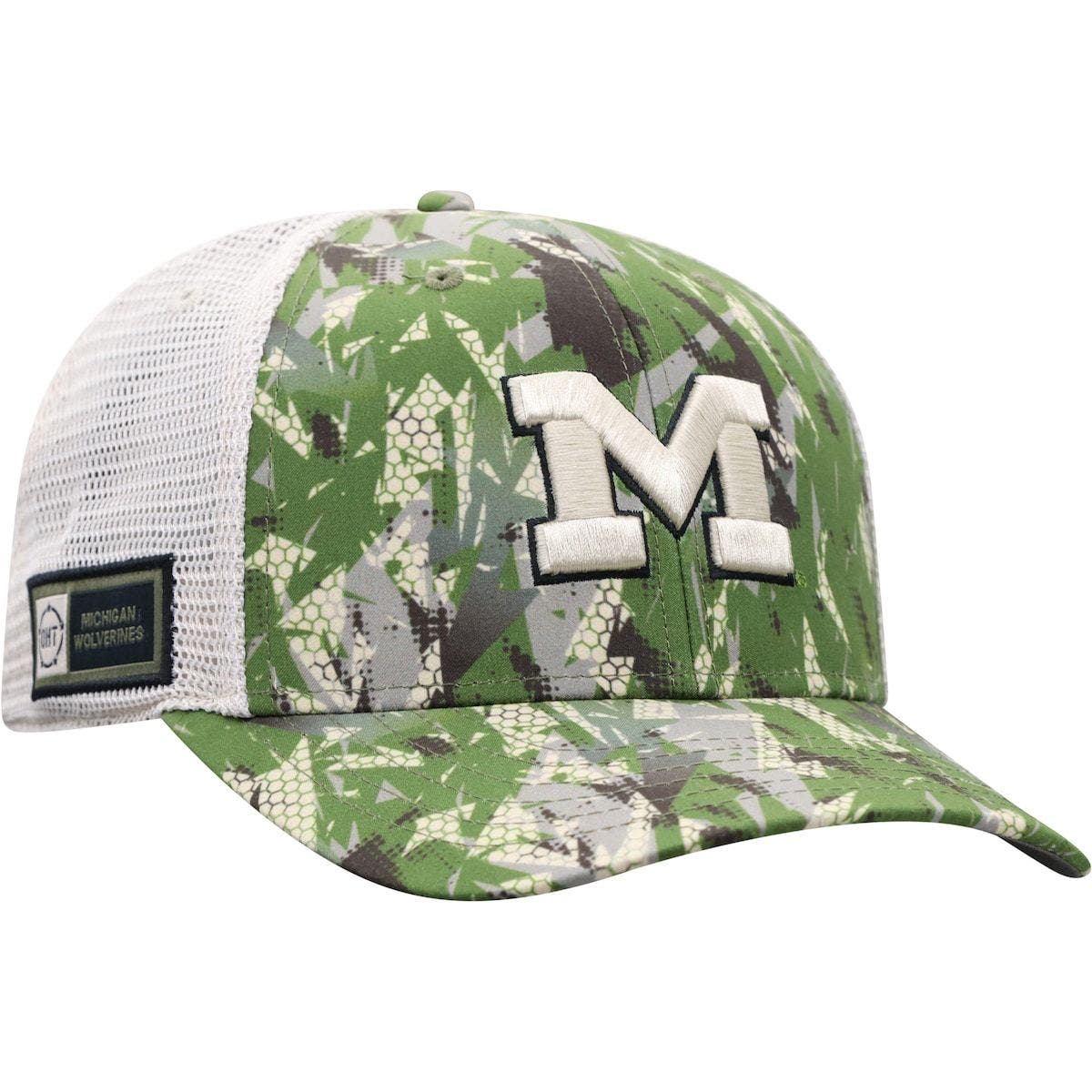World Camo/White Michigan Wolverines 
