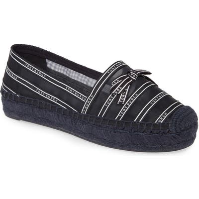 Tory Burch Penelope Platform Espadrille, Blue