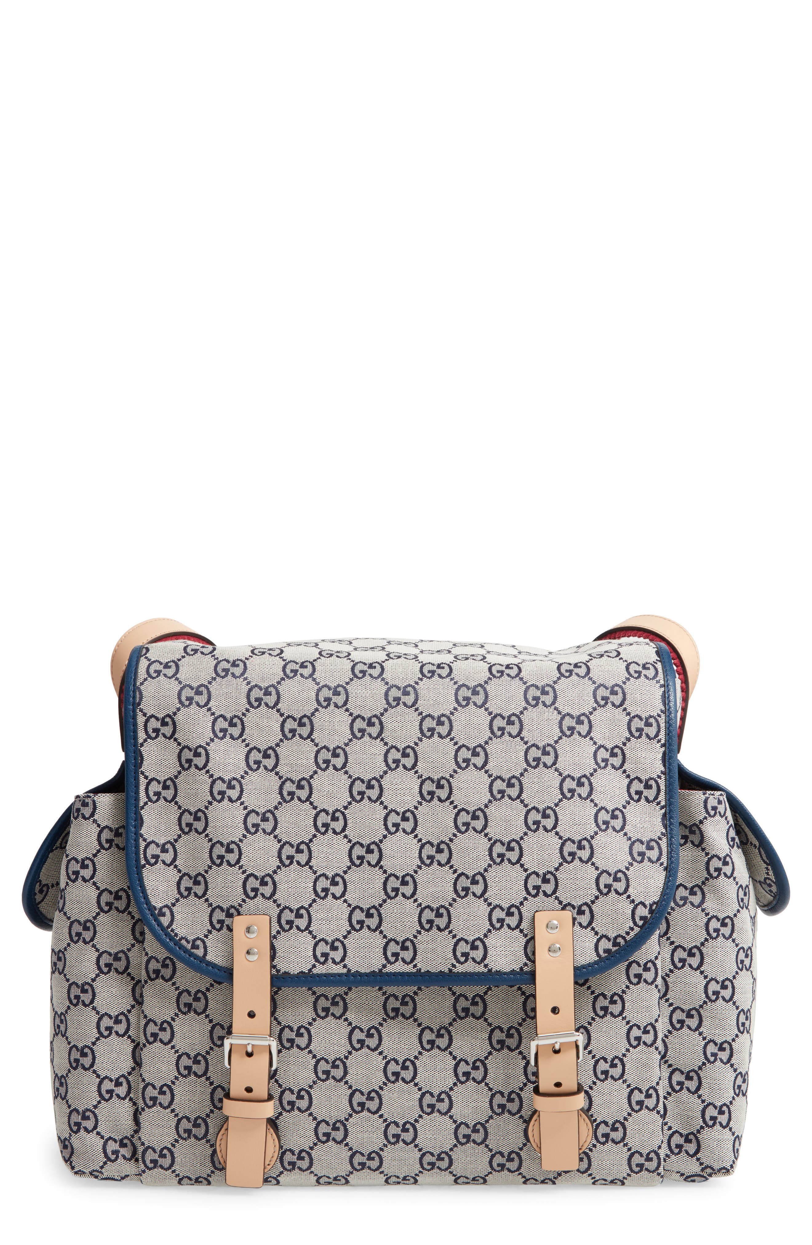 Gucci Canvas Diaper Bag | Nordstrom