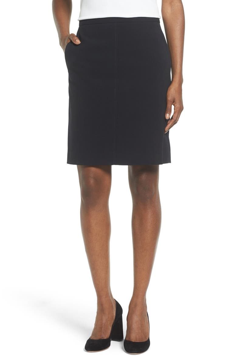 Anne Klein Two-Pocket Suit Skirt, Main, color, 