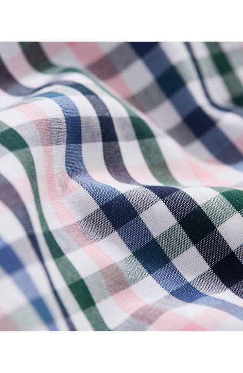 Vineyard Vines Classic Fit Tattersall Poplin Button-down Shirt In Palm Beach