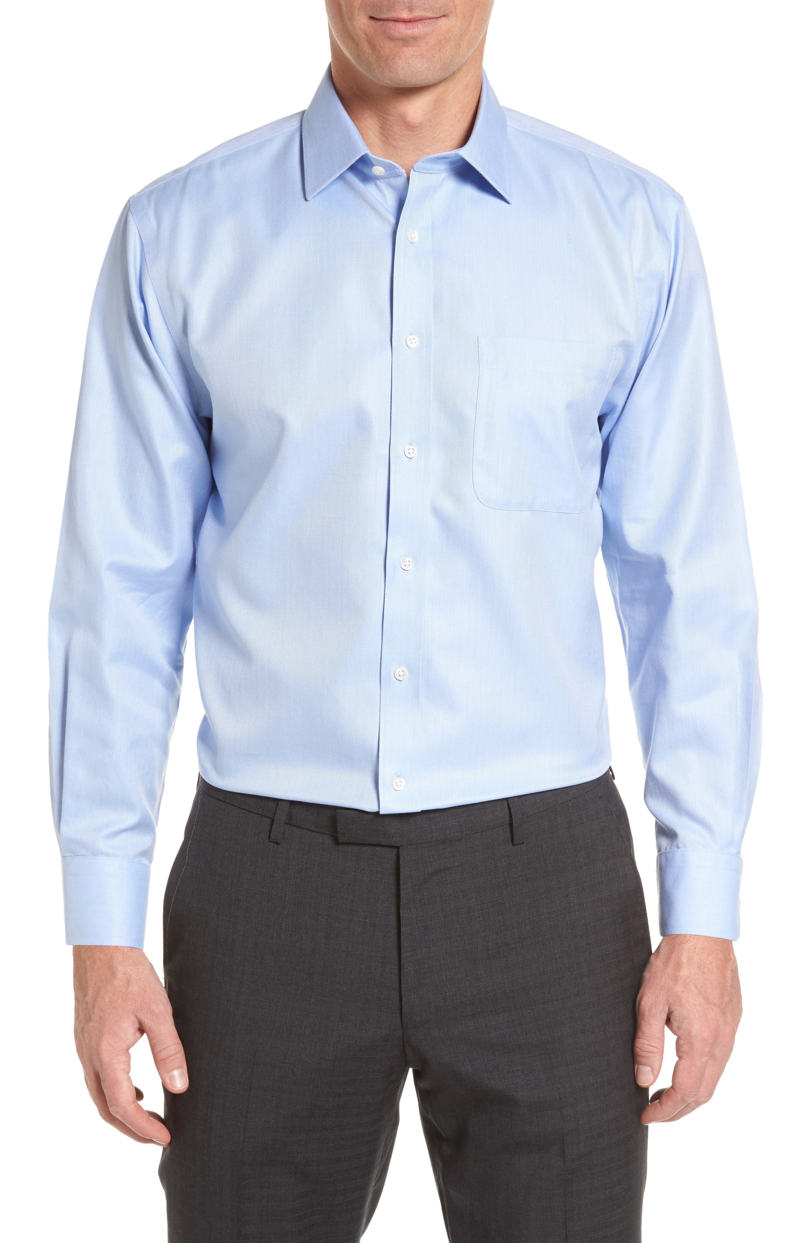 nordstrom smartcare pinpoint dress shirt