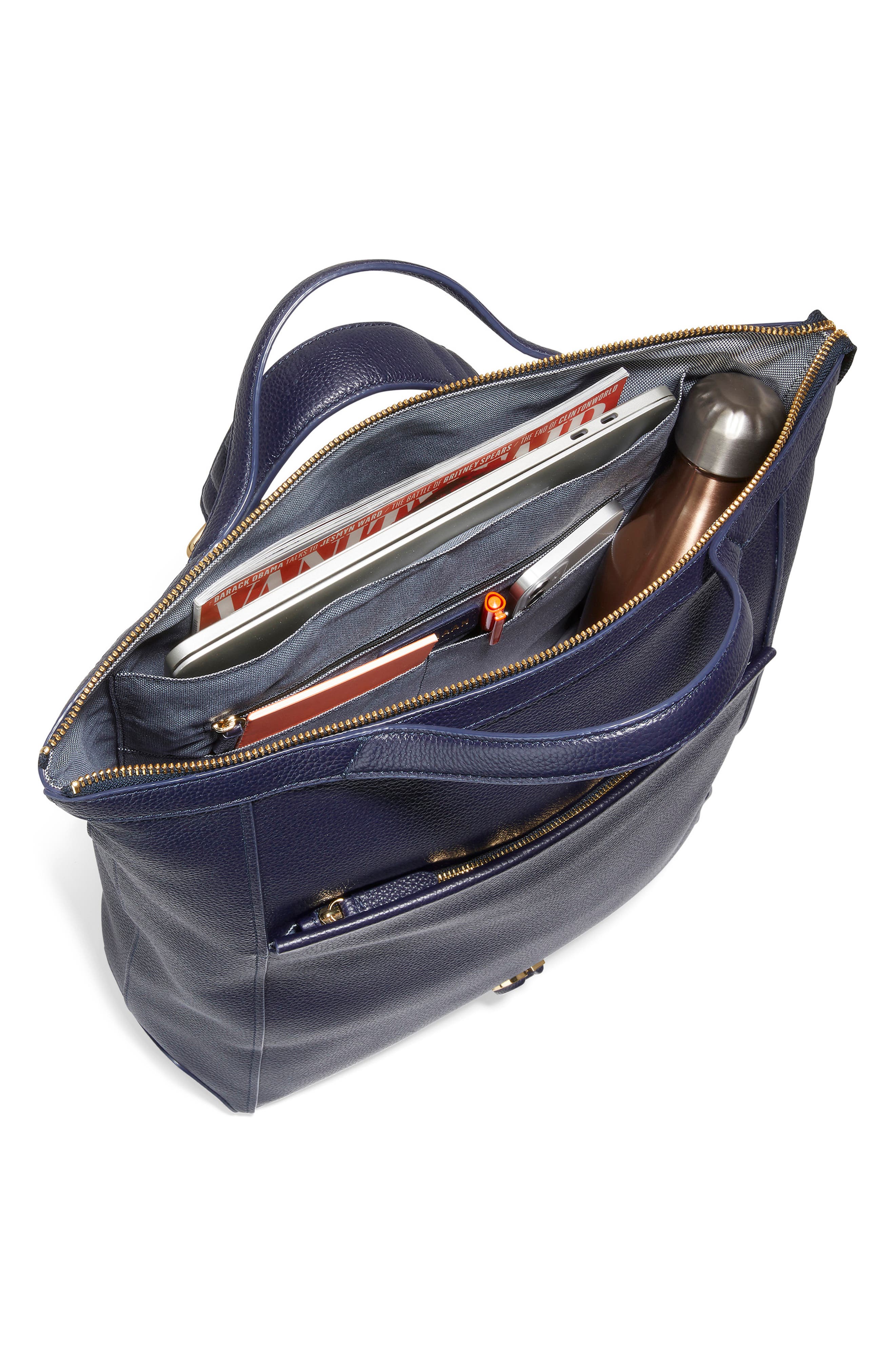 Cole Haan Grand Ambition Leather Convertible Luxe Backpack  display picture 2