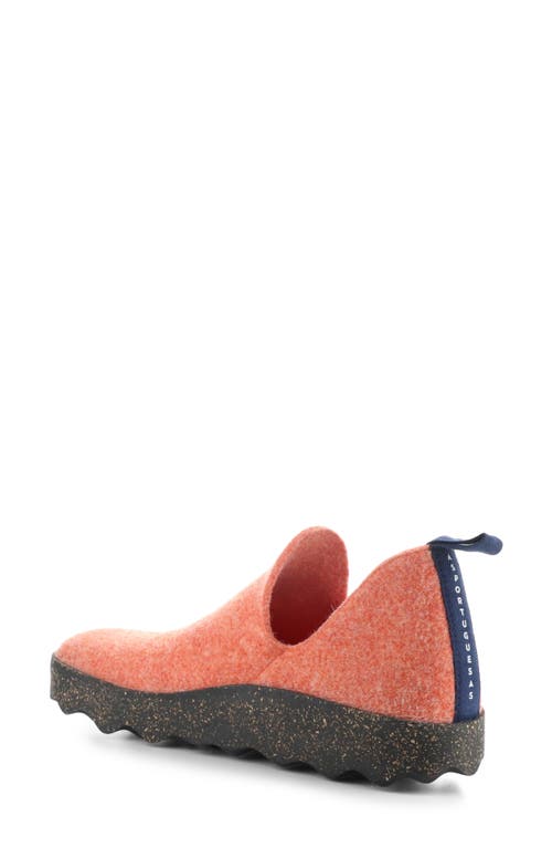 Shop Asportuguesas By Fly London City Sneaker In 087 Orange Rainraw Felt