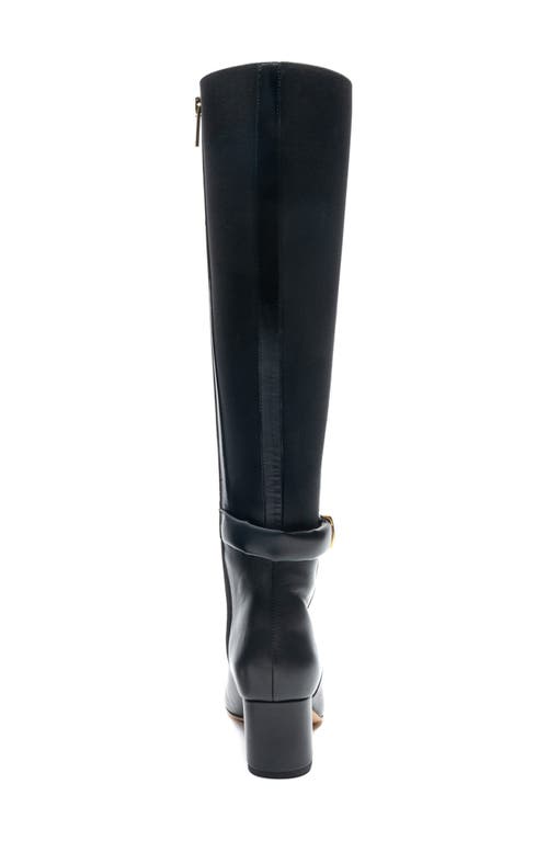 Shop Bruno Magli Pisa Stretch Shaft Tall Boot In Black