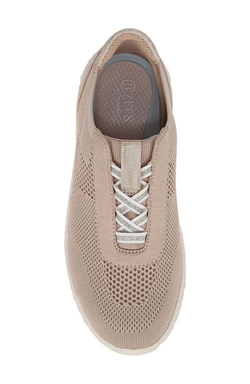 Bzees Wanderer Washable Slip On Sneakers In Beige