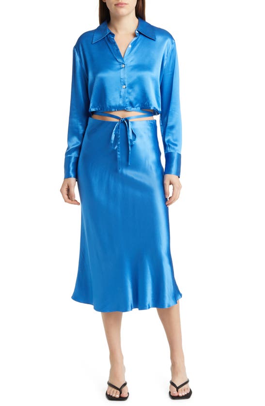Rails Tiana Shirt Cobalt In Cobalt