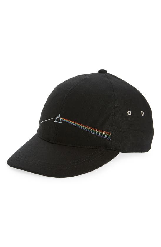 Undercover Dark Side Of The Moon Embroidered Baseball Cap In Black