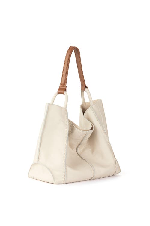 Shop The Sak Los Feliz Large Tote Bag In Stone