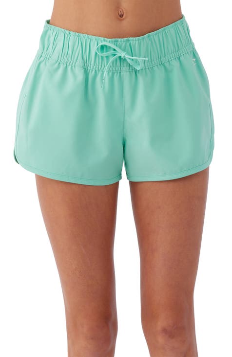 Girls' Blue Green Shorts