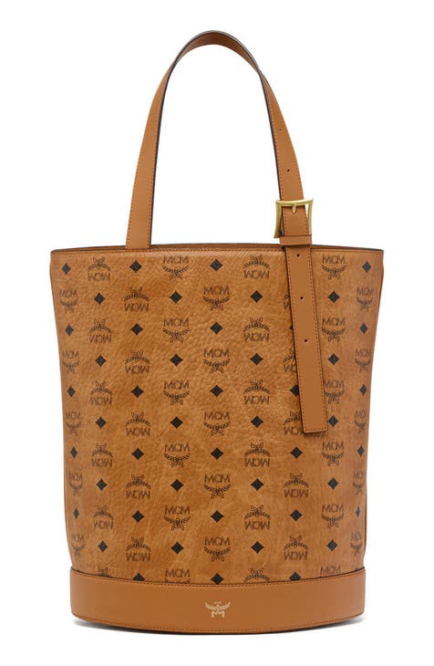 Brown mcm purse best sale