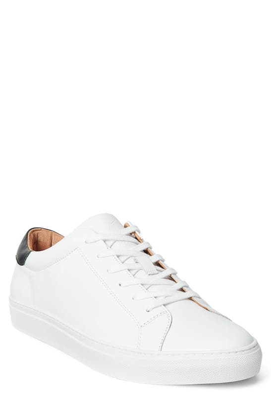 Ralph Lauren Jermain Ii Sneaker In White