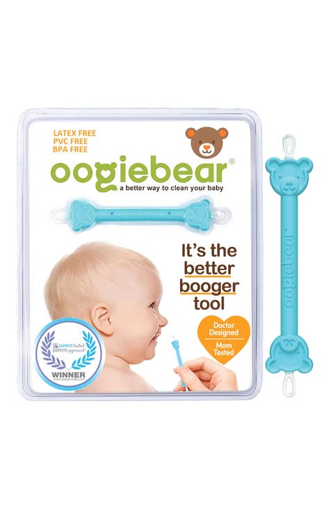 NEW Oogiebear - The Safe Baby Nasal Booger and Ear Cleaner. Free