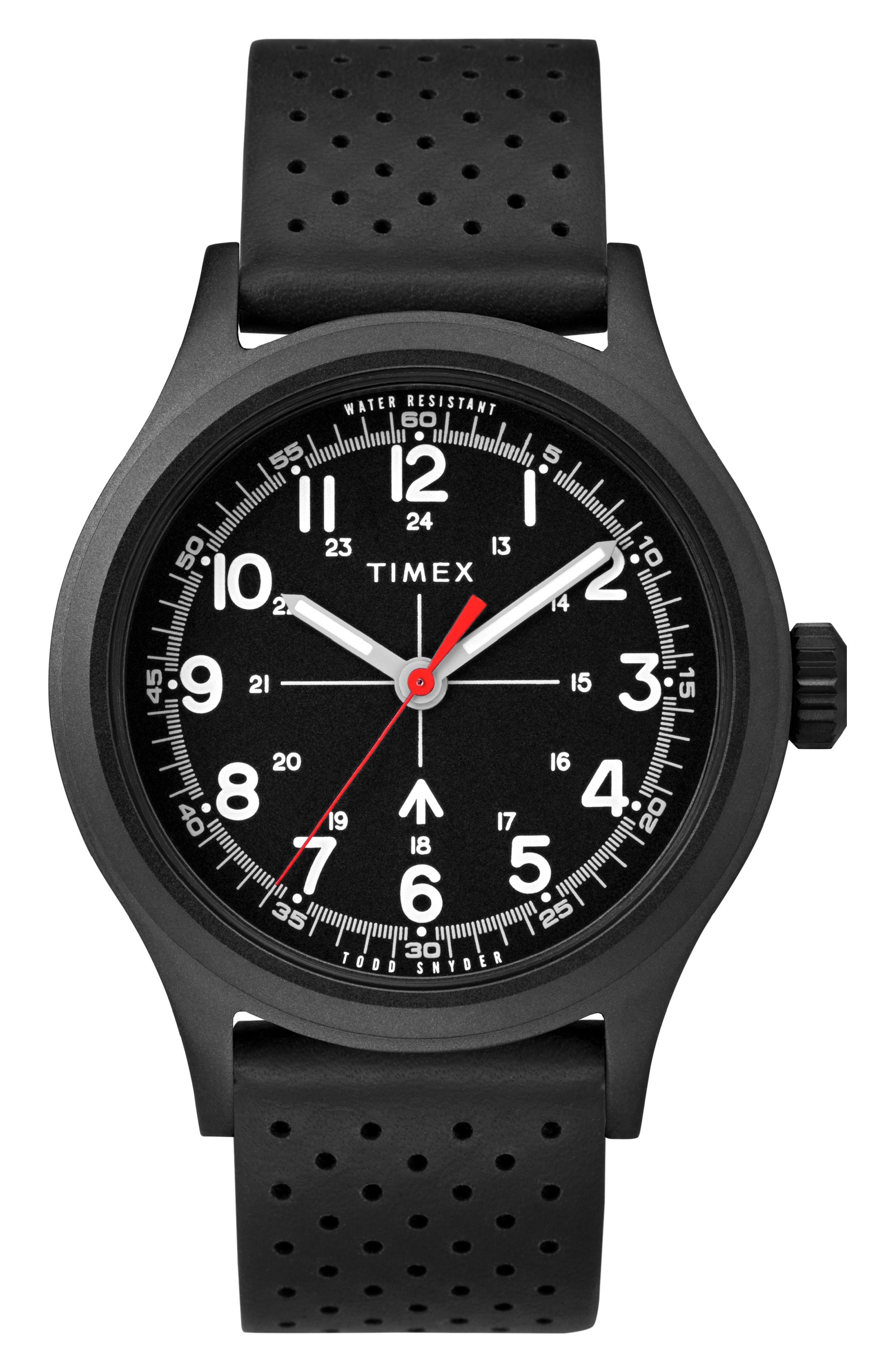 todd snyder timex watch