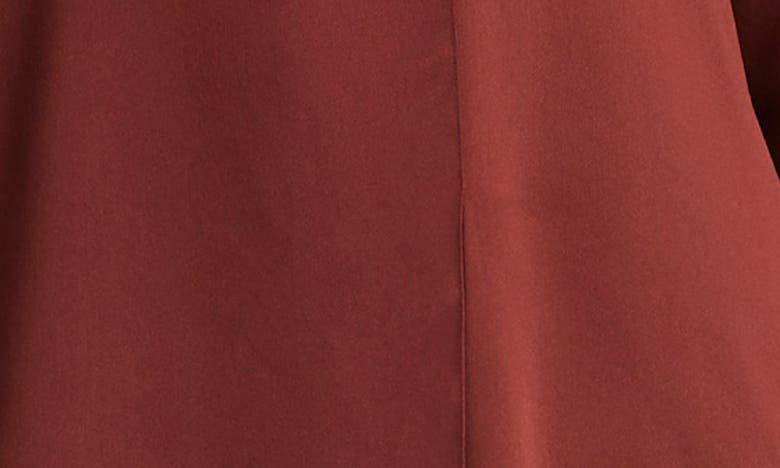 Shop Vince Dolman Sleeve Silk Top In Cinnamon Stick