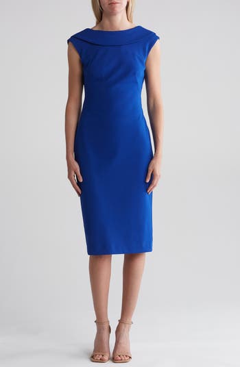 Calvin klein cowl back shop gown