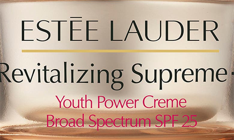 Shop Estée Lauder Revitalizing Supreme+ Youth Power Creme Spf 25 Moisturizer, 2.5 oz