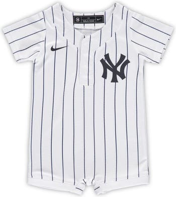 Nike Newborn & Infant Nike White New York Yankees Official Jersey Romper