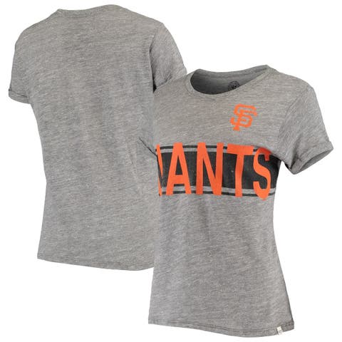 San Francisco Giants Nike Marled Wordmark T-Shirt - Heathered Gray