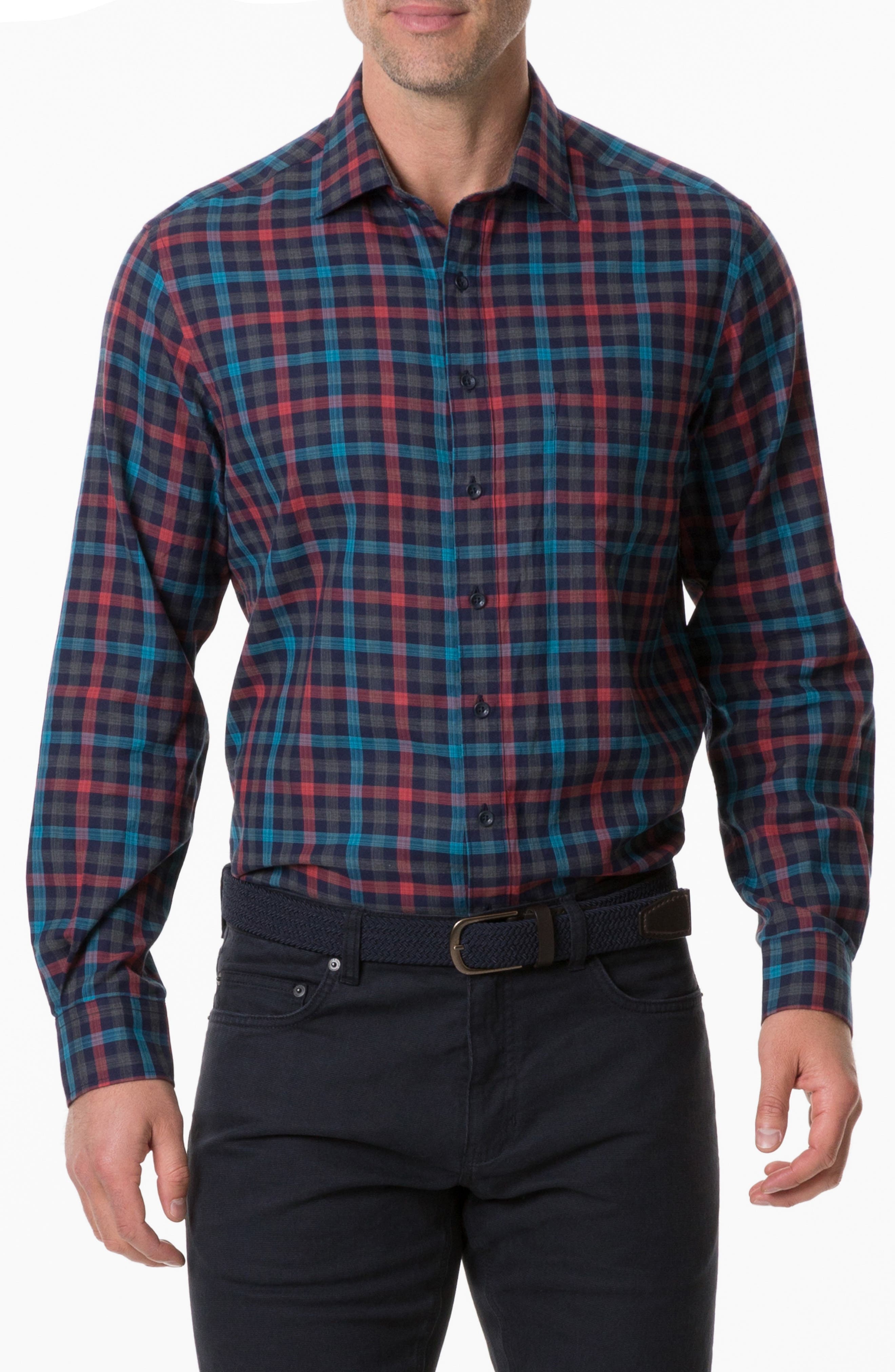 Rodd & Gunn Stanaway Regular Fit Check ButtonUp Sport Shirt Nordstrom